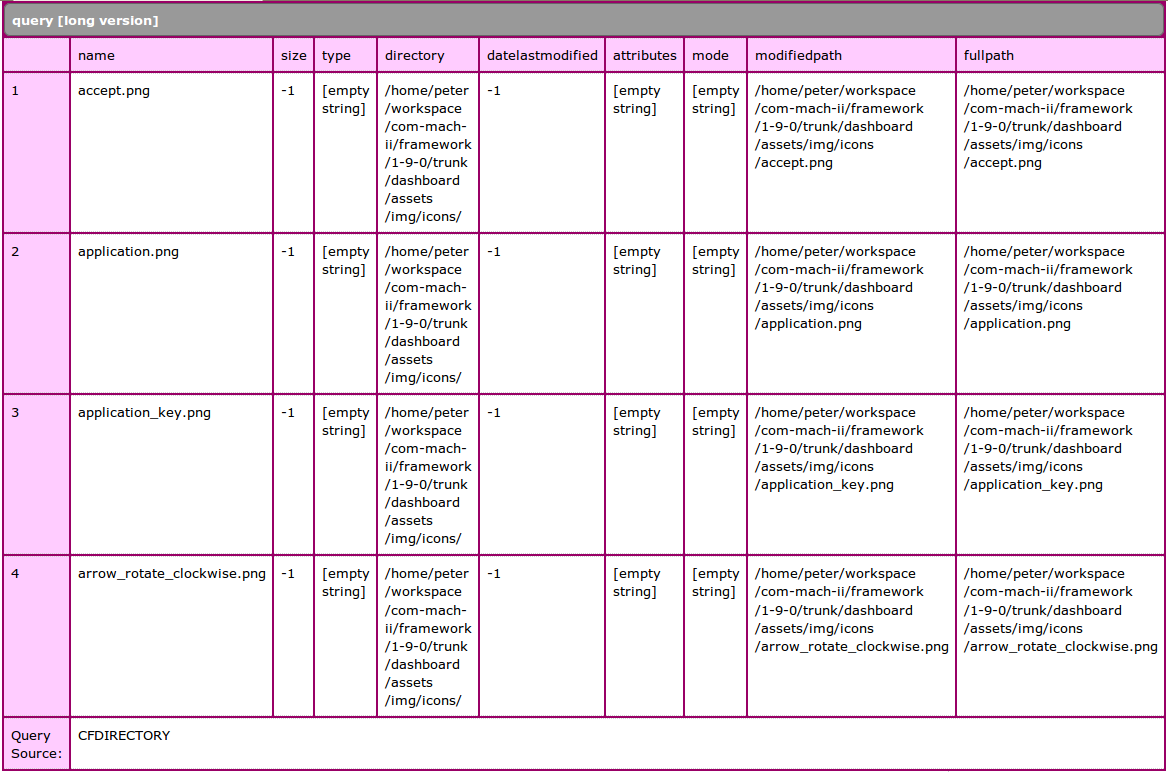 Image: Matching Files with Absolute Path Results Image: Matching Files with Absolute Path Results