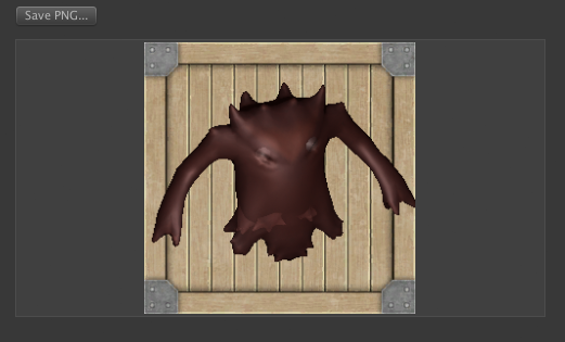 Rendered Texture Image