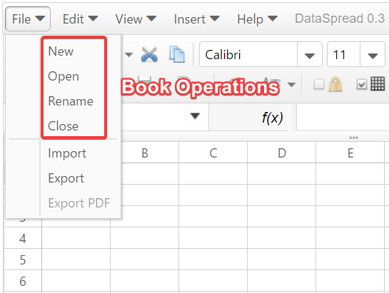Book Operations