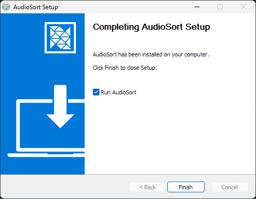 Installer completion
